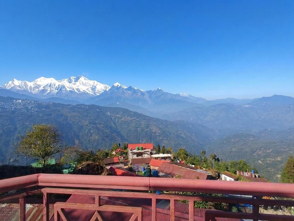 Dawaipani - view from homestay balcony